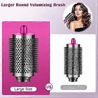 Volumizing Hair Large Round Brush Attachment Compatible with Airwrap, Rose