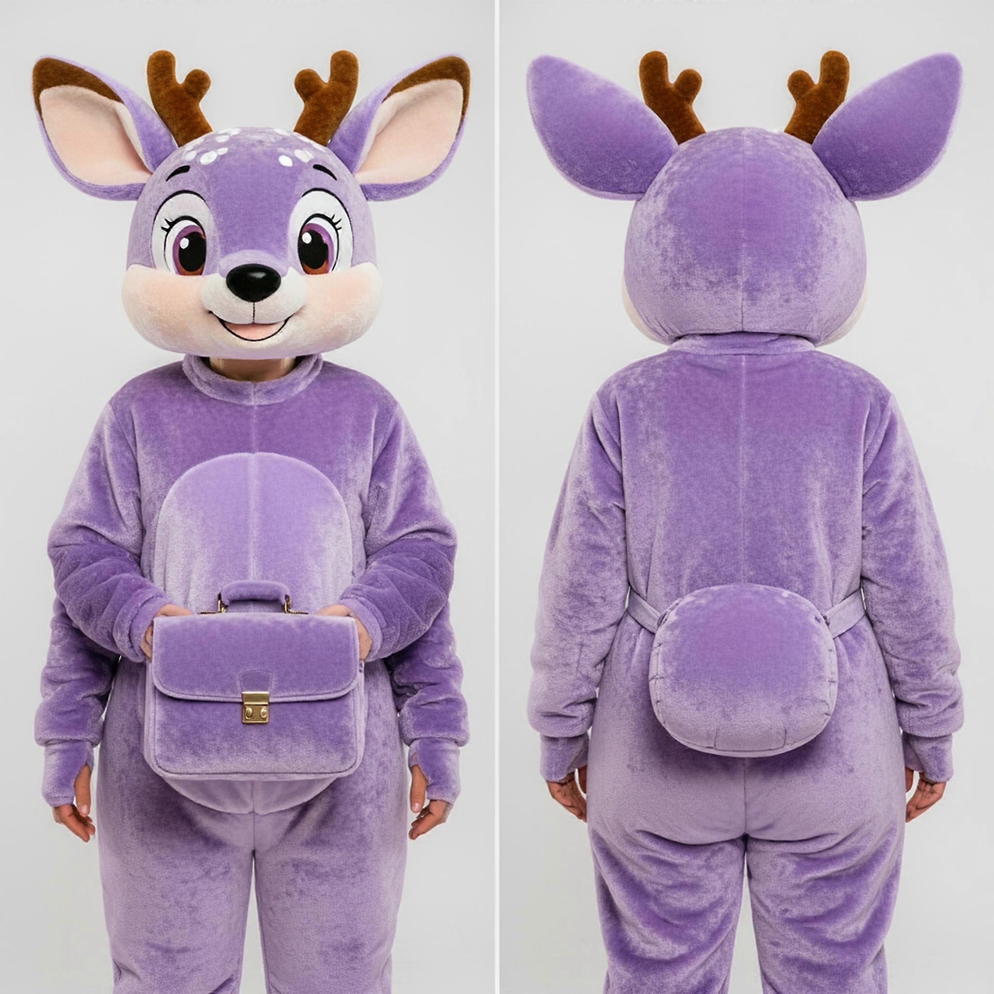 MASTICOT Lavender Soft Roe Deer Mascot