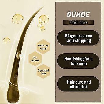 OUHOE gengibre denso spray de cabelo reparação raiz do cabelo hidratante cabelo seco cabelo forte e sólido anti-Queda H