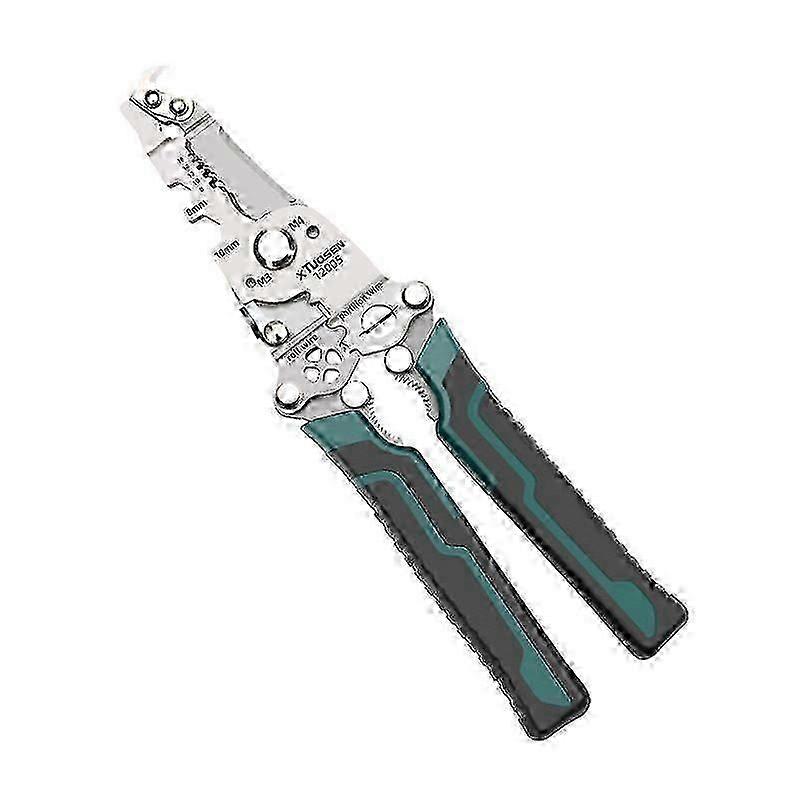 18 in 1 Foldable Wire Stripper, Multi-Function Wire Stripping Pliers Cable Cutter