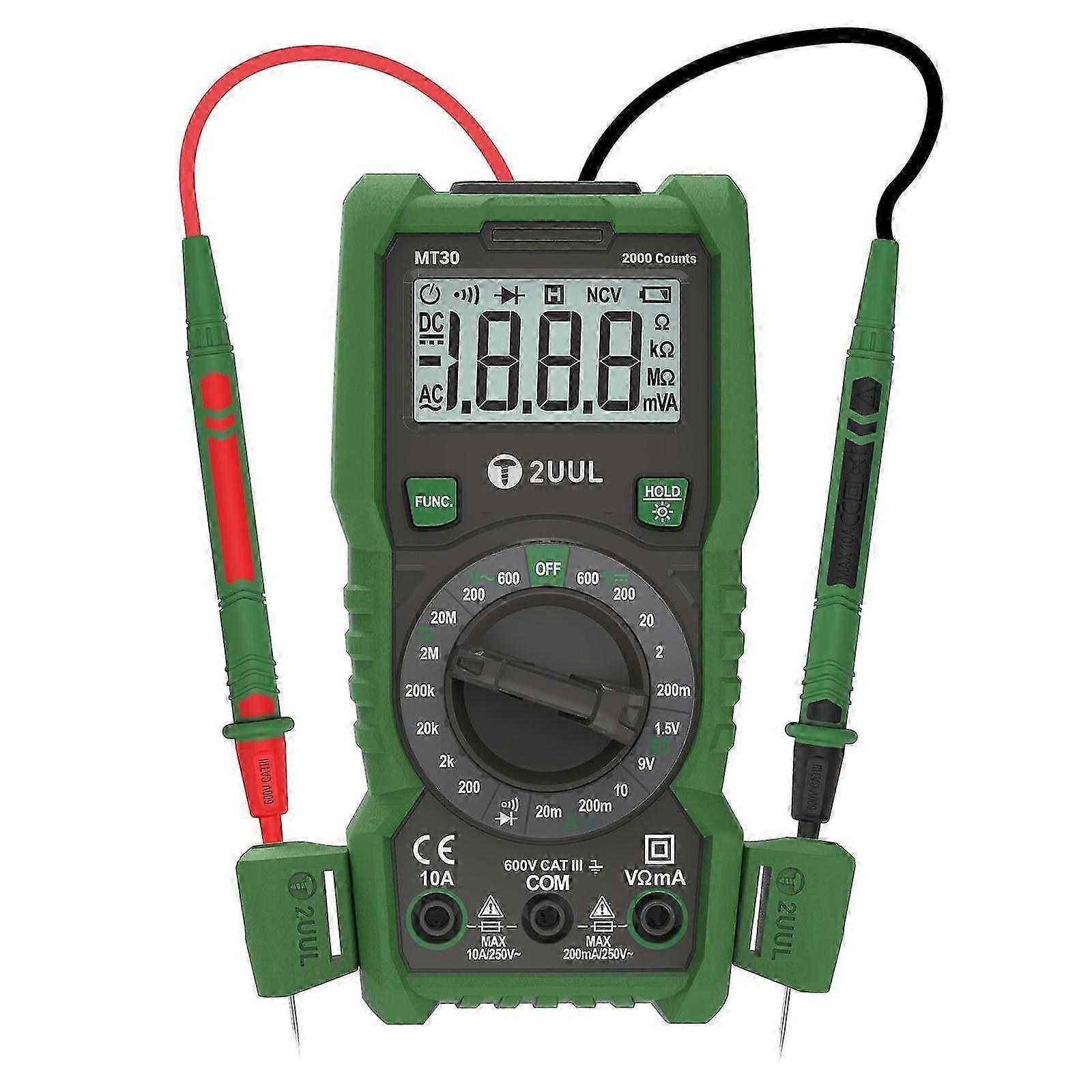CAT III 600V Auto-Range Meter
