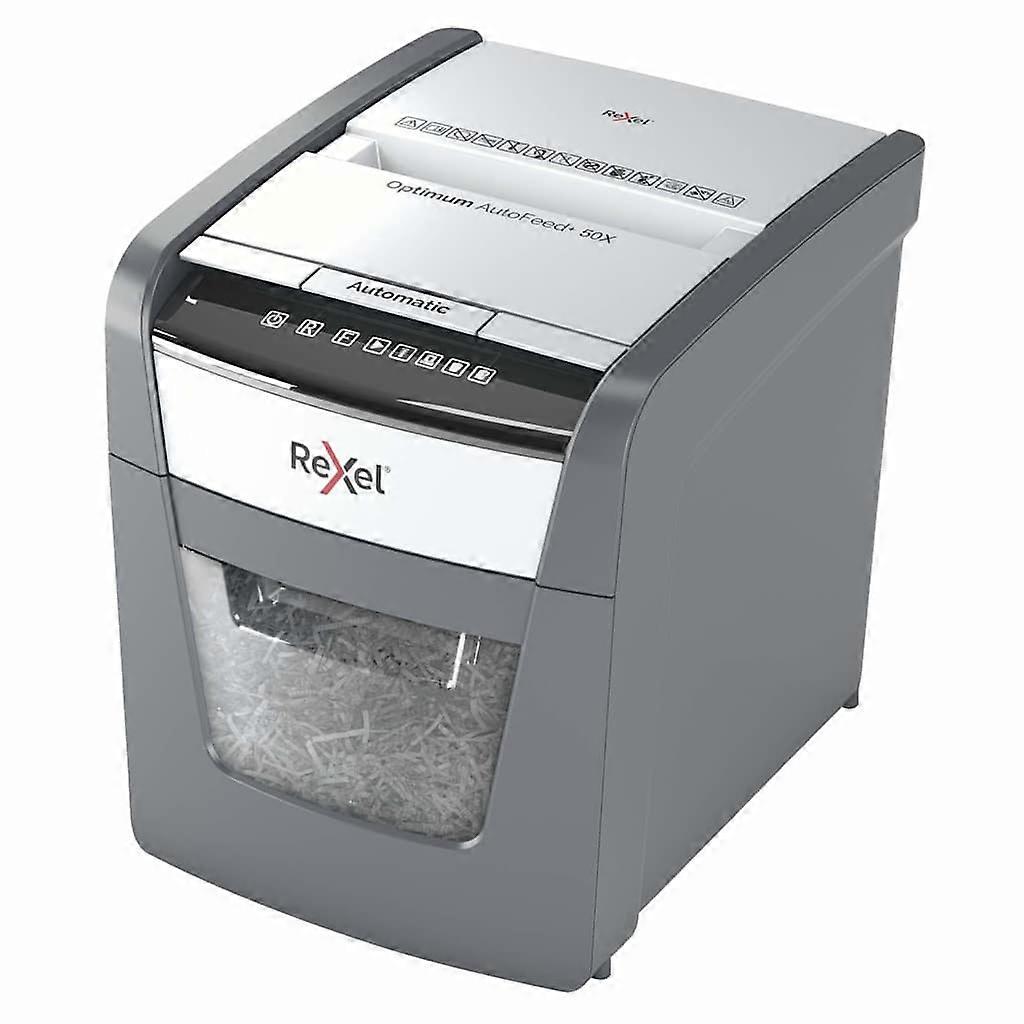 Rexel Papierversnipperaar Optimum Auto+ 50X