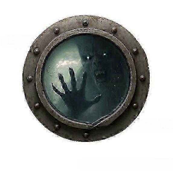 Gothic Ghost Ship Porthole Decor
