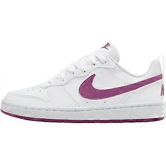 Nike Court Borough Low top Skateboard Shoes White Purple Unisex DV5456-121