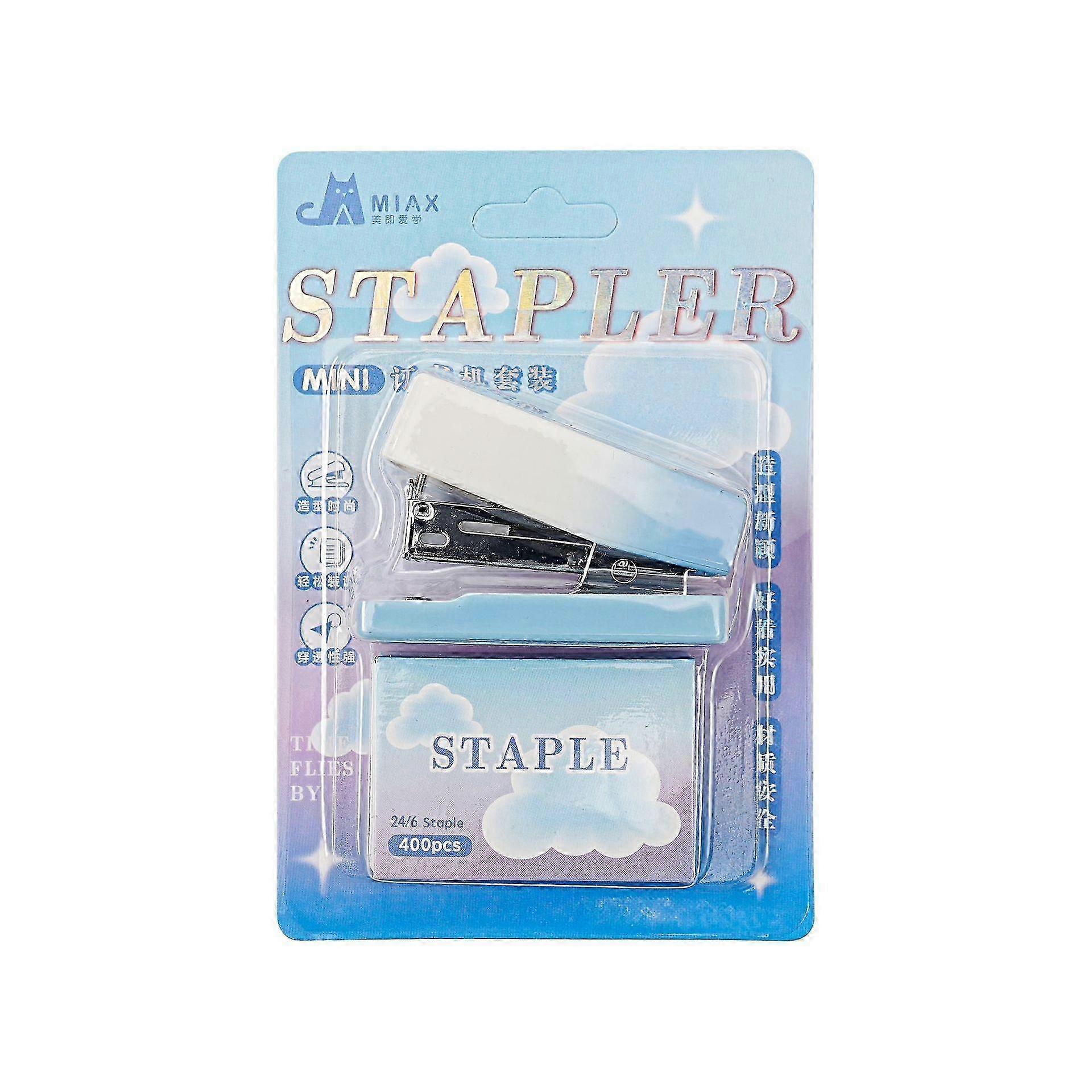 Gradient Mini Stapler 12-Sheet Binding