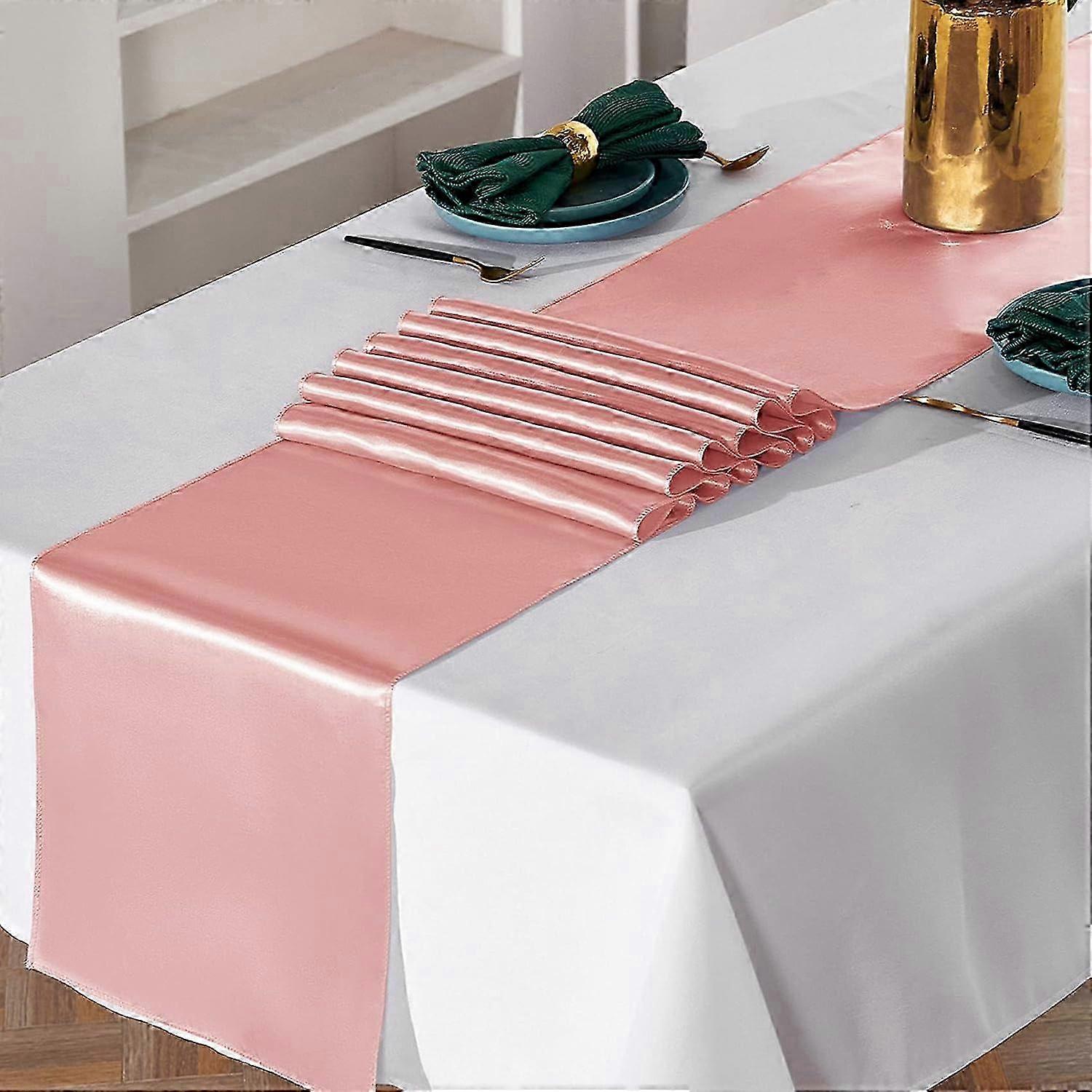 Delicate Satin Table Runner 12x108in