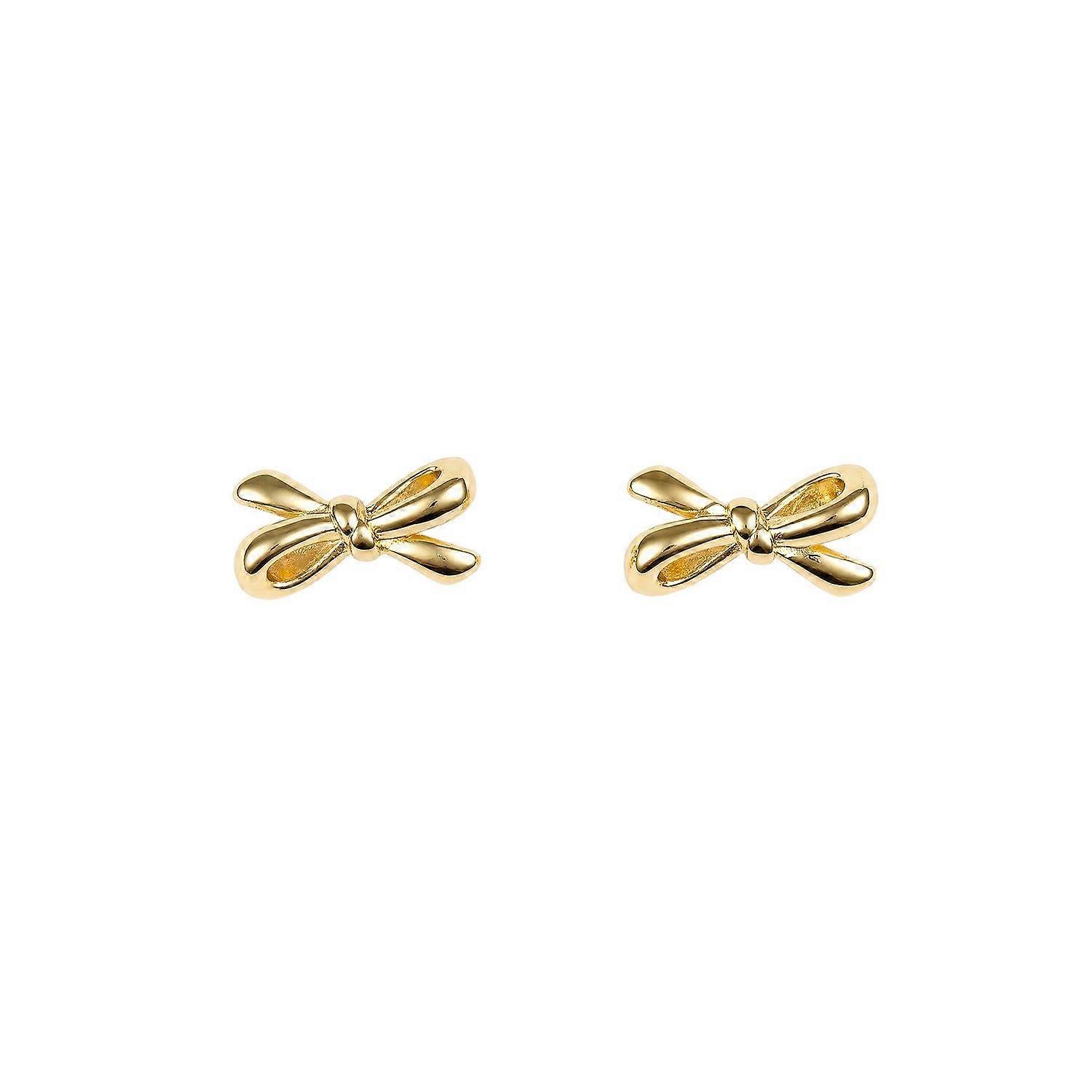 Beginnings Sterling Silver Gold Earrings E6793 | Acotis