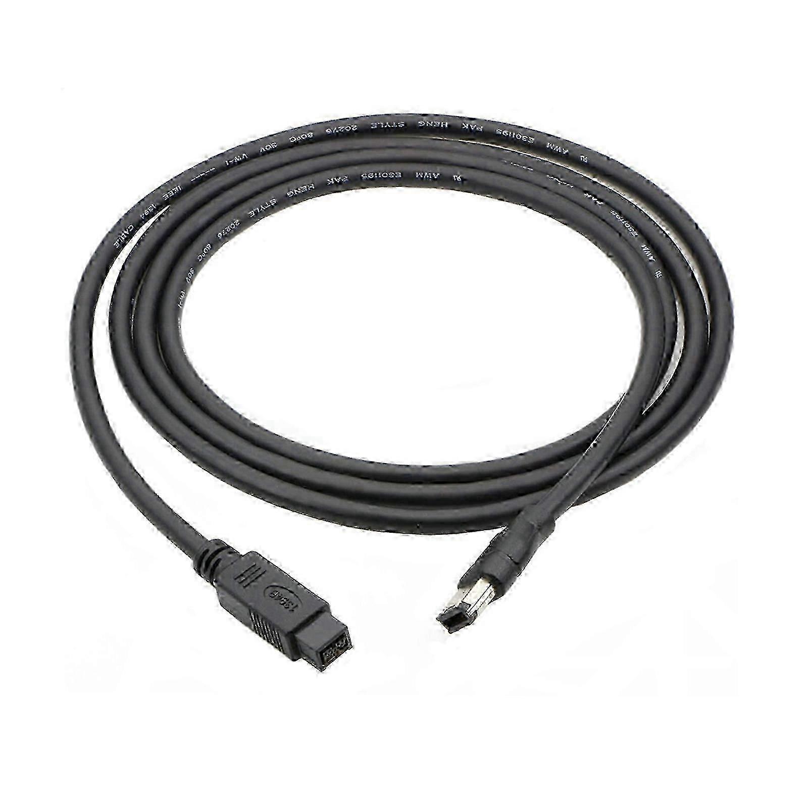 6 Pin to 9 Pin Firewire Cable