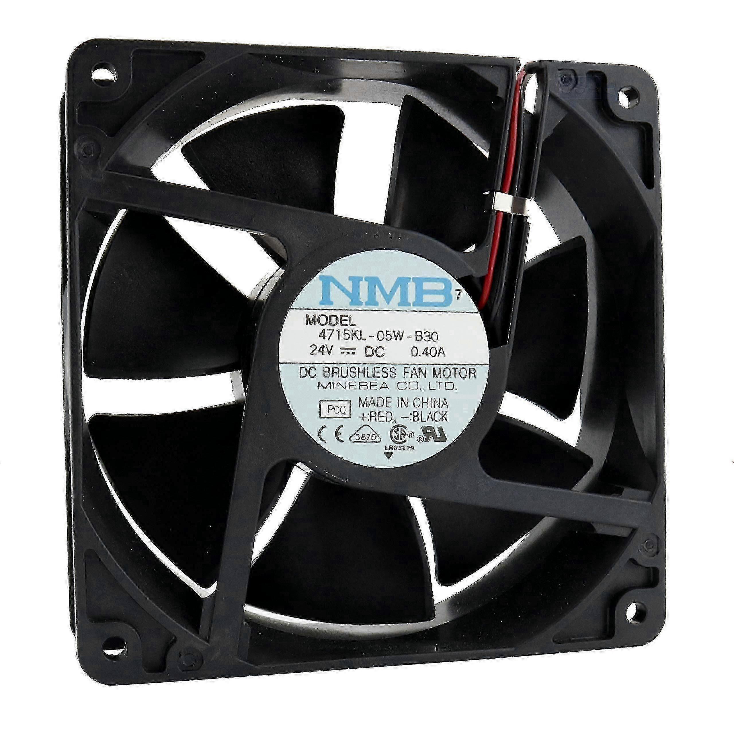 24V DC 0.4A 2-Wire Cooling Fan