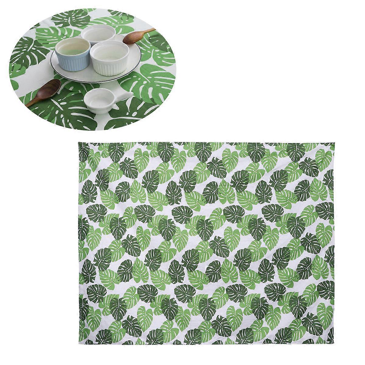 Rectangular Tablecloth Cotton Linen for Home Use 1Pcs Table Cover