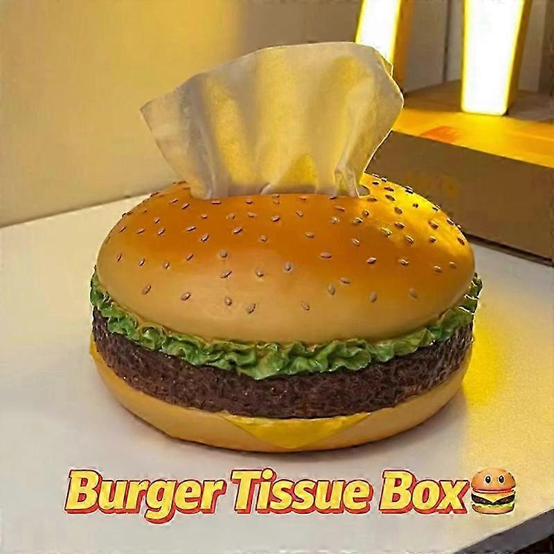 Fun Hamburger Style Tissue Holder