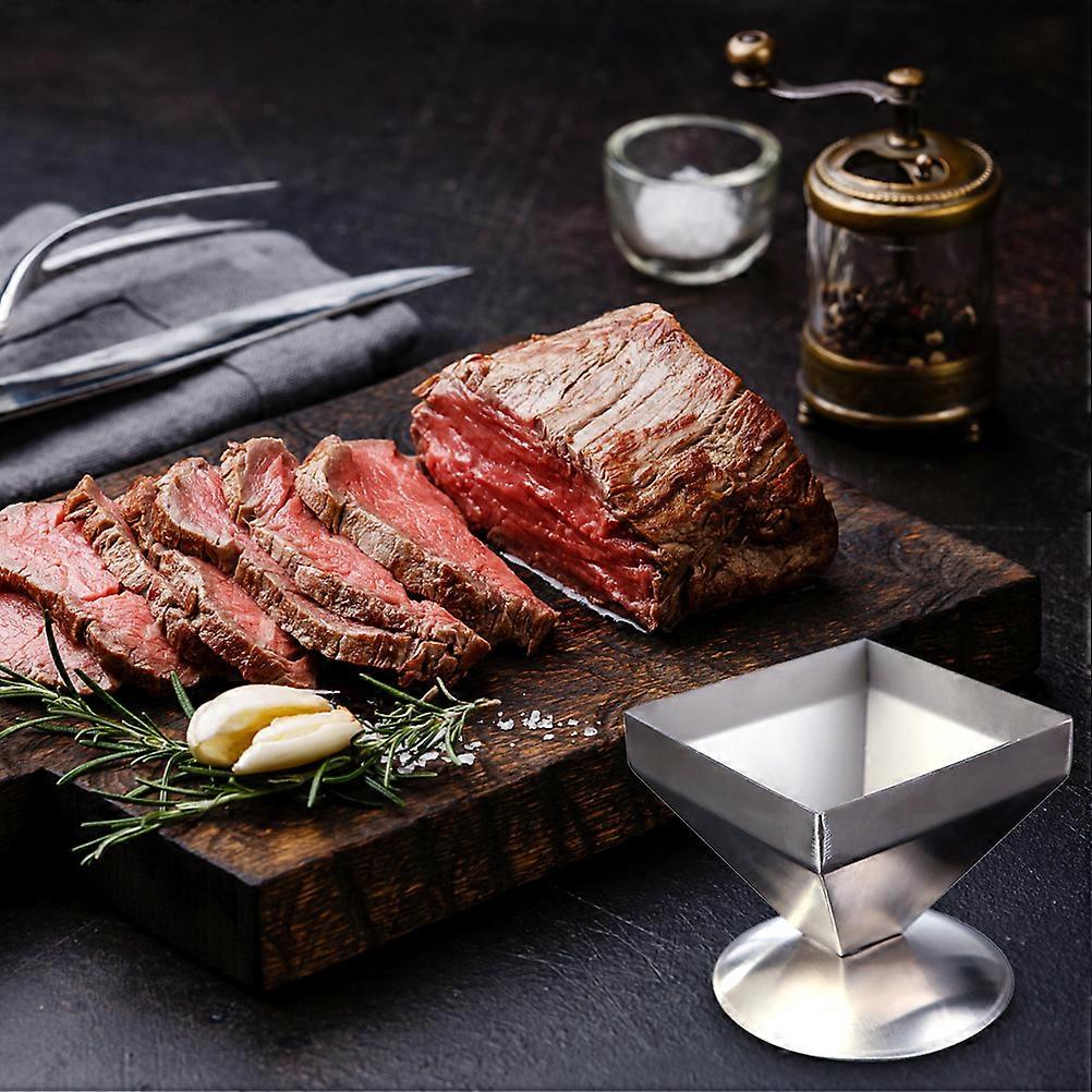 Practical Food Mold Quadrangle Tower Shape for Home 2Pcs Set