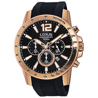 Lorus Sport Mann Quarz Analog Man Uhr mit Silikon Armband RT356EX9