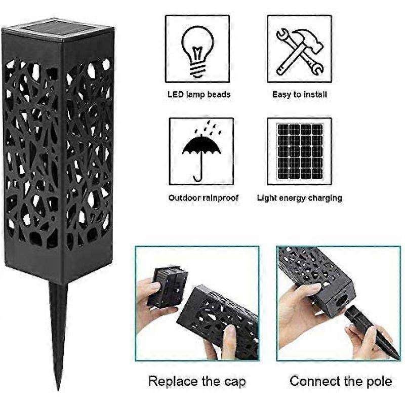 Solar Powered Elegant Waterproof Garden Light