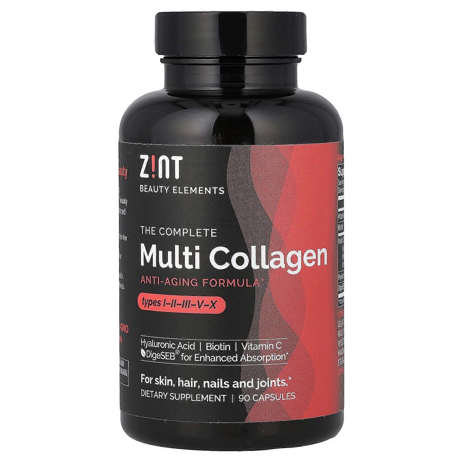 Zint, The Complete Multi Collagen, 90 Capsules