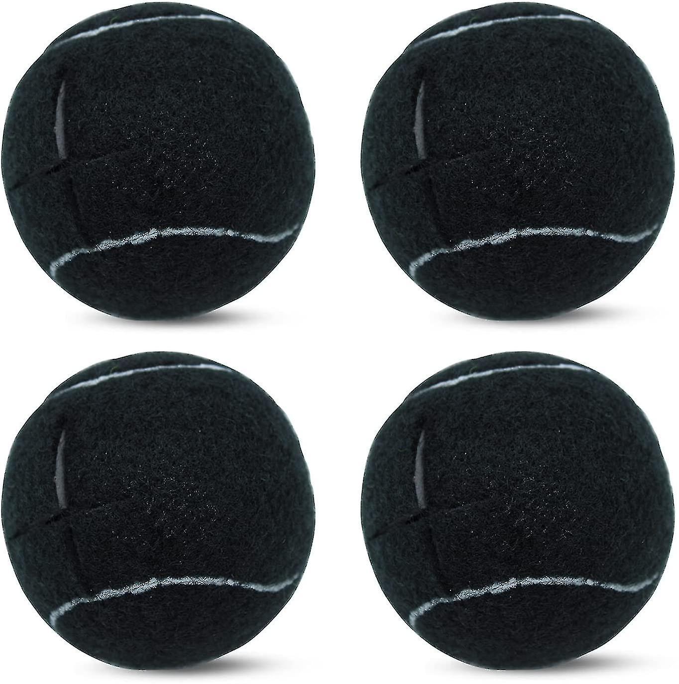 4 stk precut tennisballer for møbler ben og gulvbeskyttelse, tungt langvarig filt pad glidebelegg