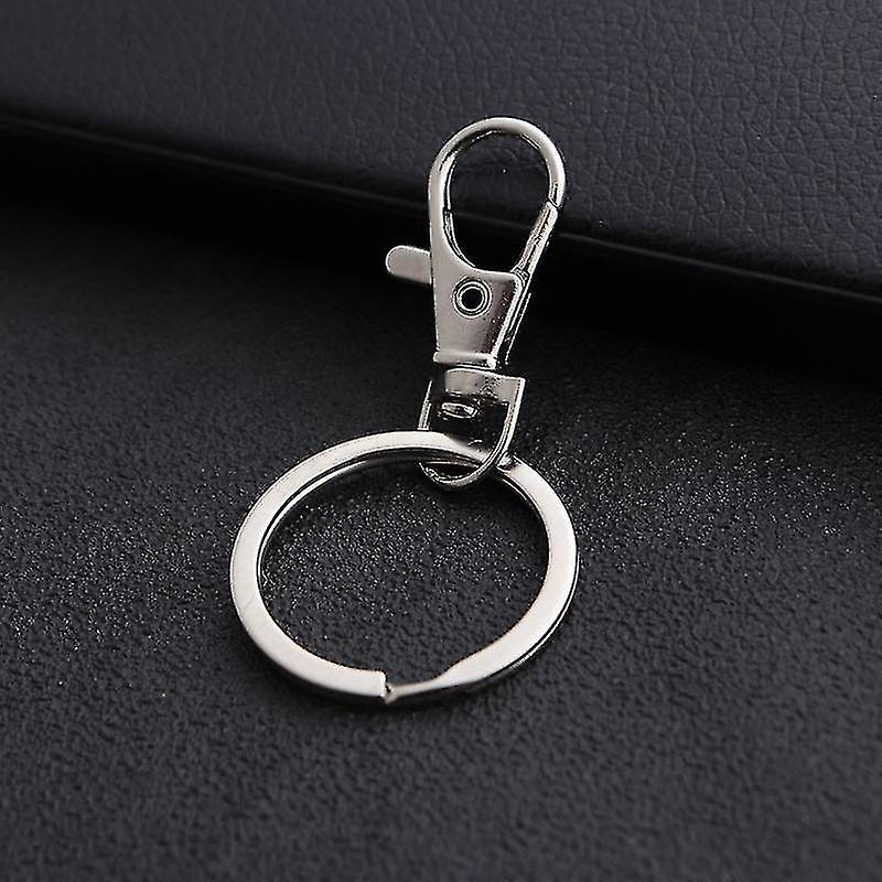 60 Pcs Premium Swivel Snap Hooks With Key Rings