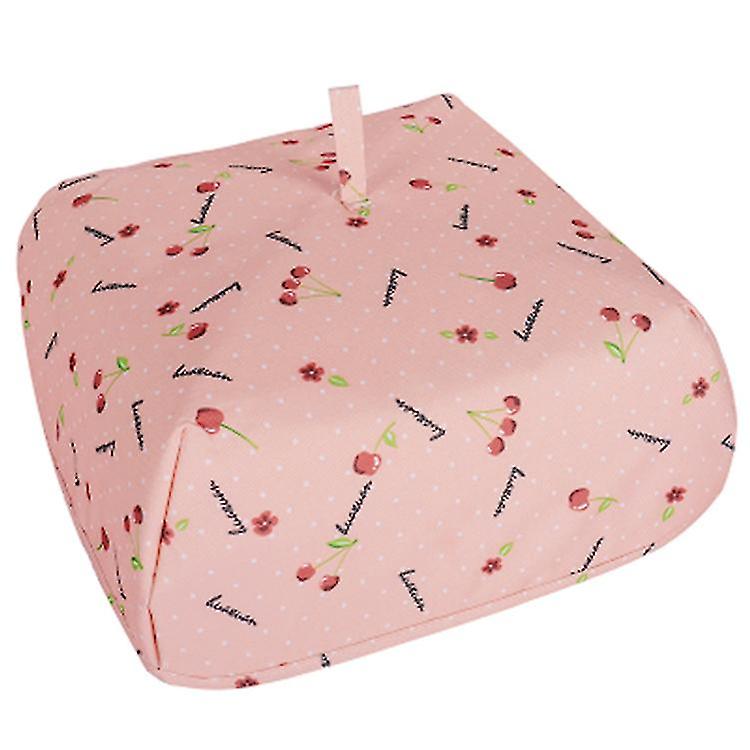Cherry Print Insulated Dish Cover