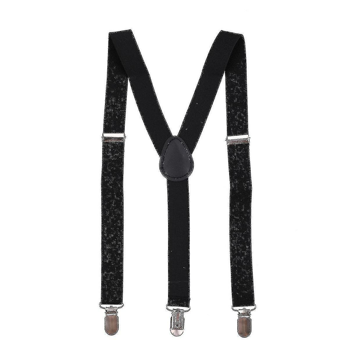 Kids Bow Tie And Adjustable Elastic Suspender Braces For Boys