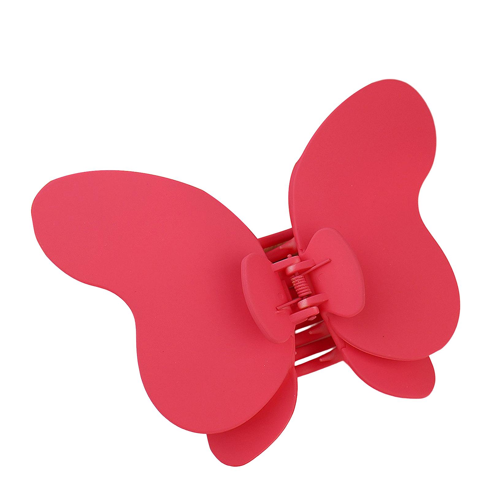 Oversized Butterfly Clips Multiple Color Options