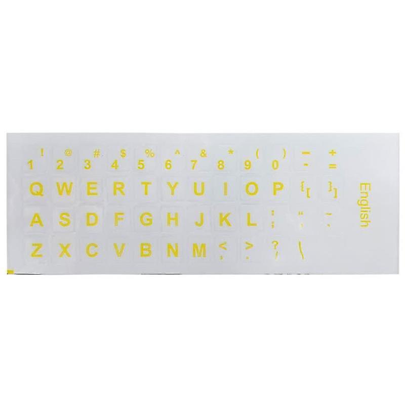 English Letter Keyboard Sticker Keypad Cover For Notebook Computer Desktop