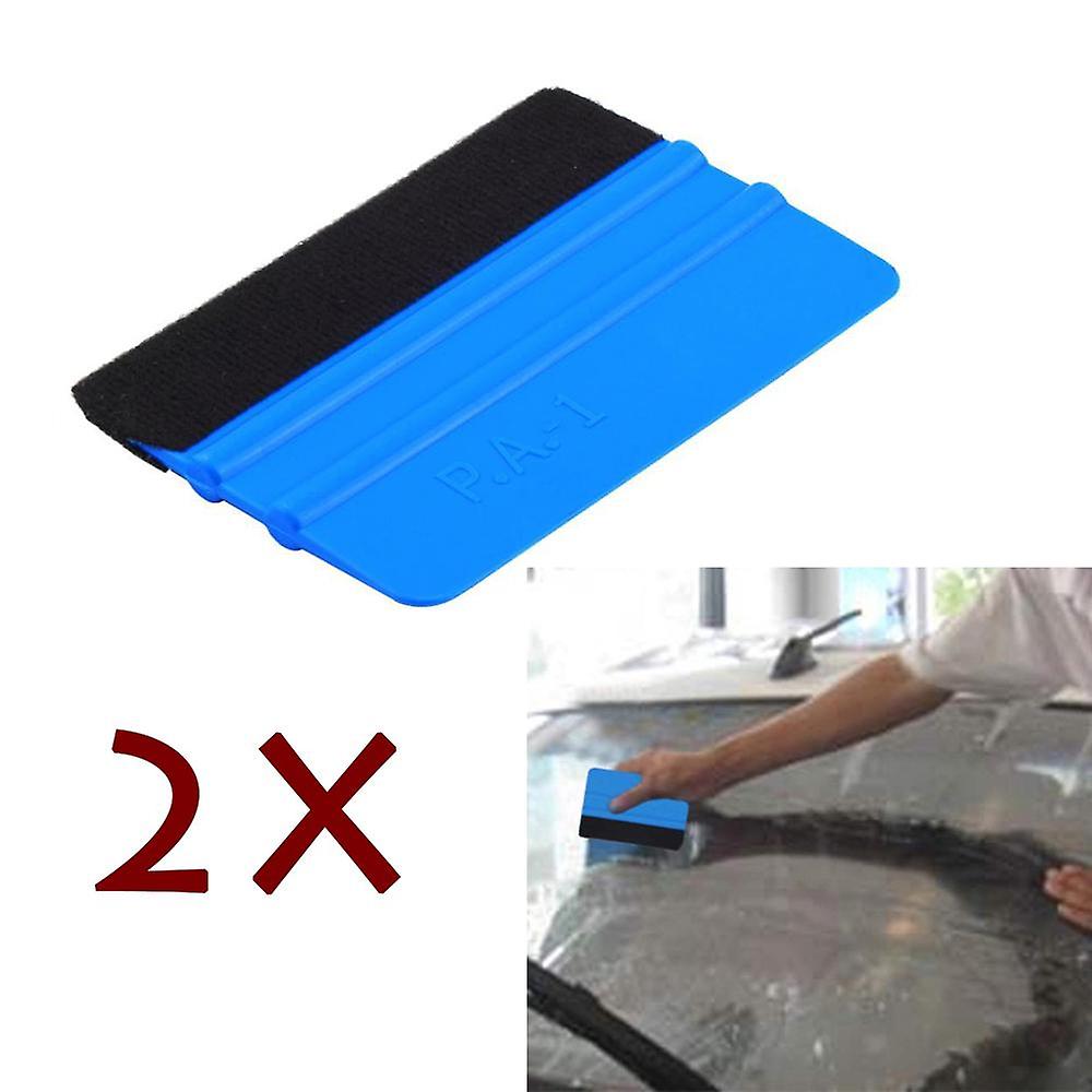 Car vinyl film/ice removing/wall paper scraper squeegee tool
