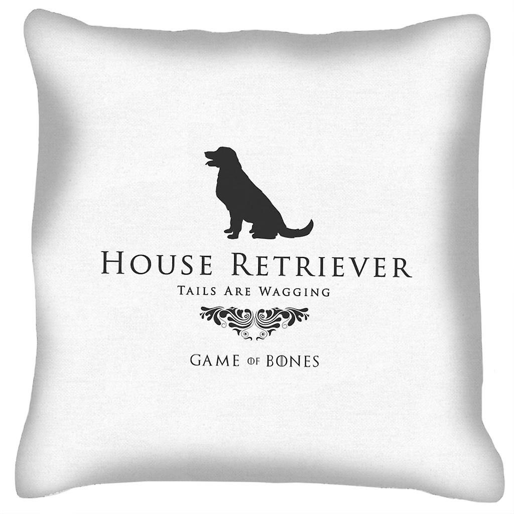 House Retriever Inspired Cushion