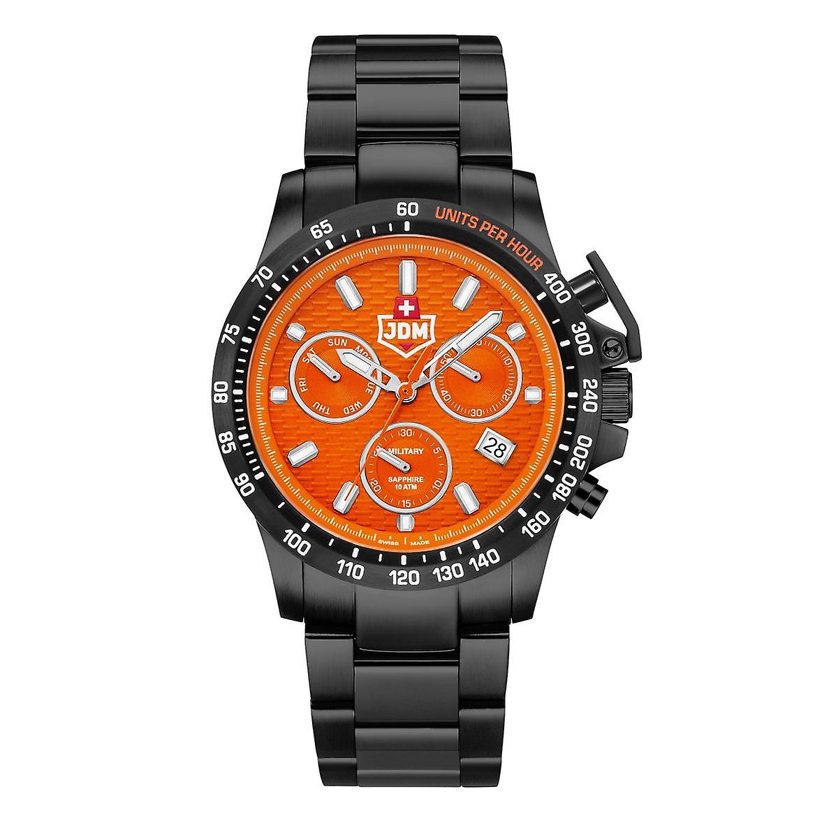 JDM Military Charlie II Men's Watch Chronograph Analog Quartz JDM-WG017-04