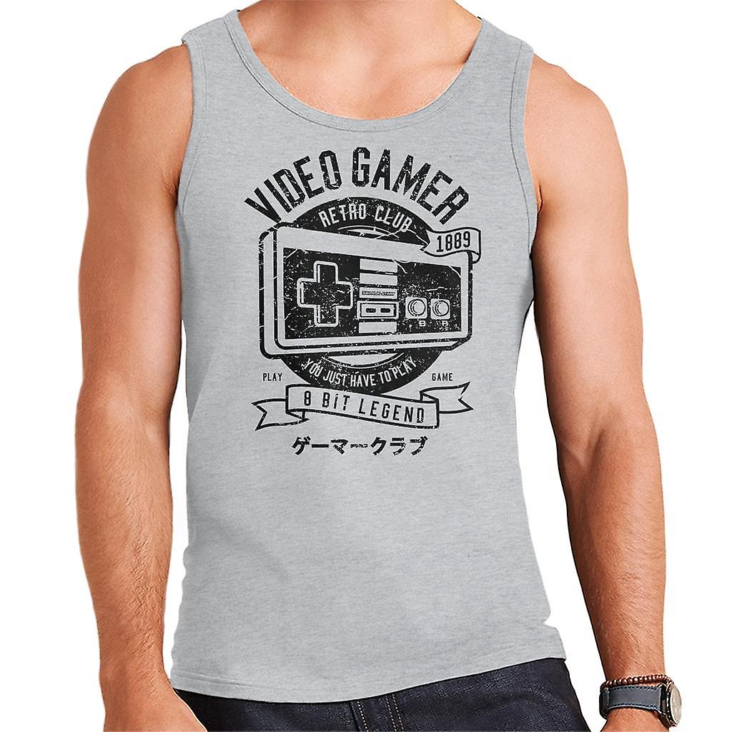Video spiller 8 Bit menns Vest
