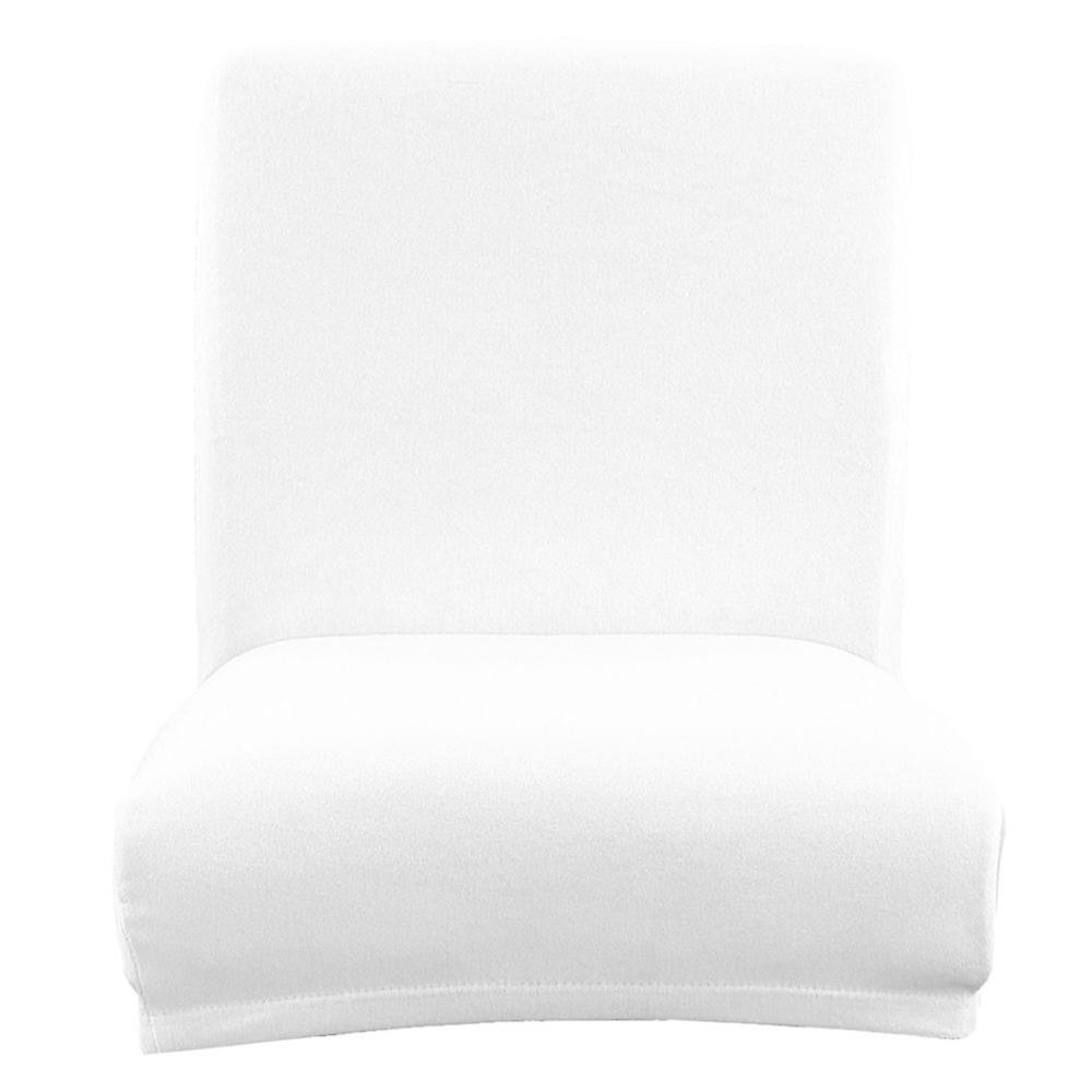 Low Back Stretch Bar Stool Counter Chair Cover, Yellow