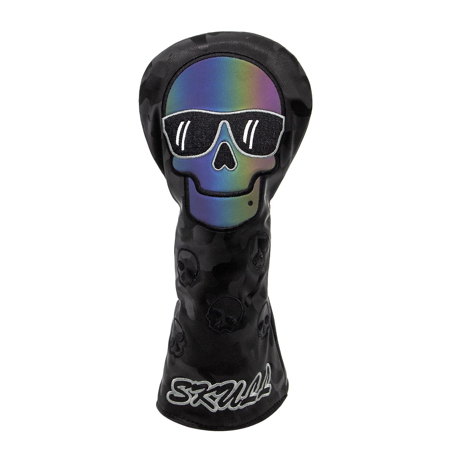 غطاء رأس خشبي للجولف متين غطاء رأس سائقي الجولف حماية نادي السائق أسود C