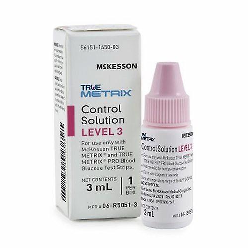 McKesson Blood Glucose Control Solution, 3 Ml, Box Of 1 (Pack of 1)
