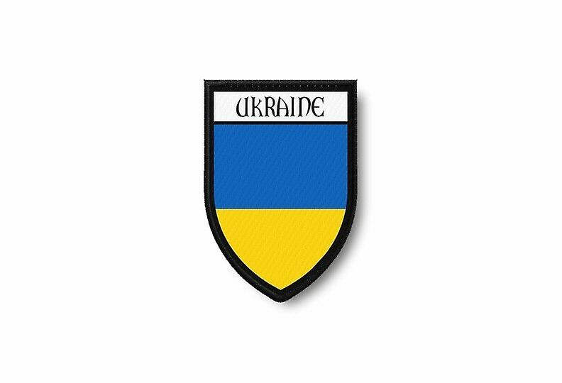 Patch Ecusson Termocollant Edge Brode Flag Prints Ukraine Ukraine