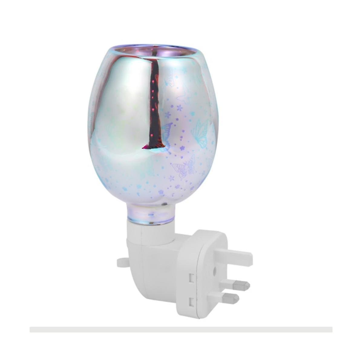 Electric Wax 3d Aromatherapy Lamp Night Light Wall-mounted Plug In Diffuser Decoration Uk Plug