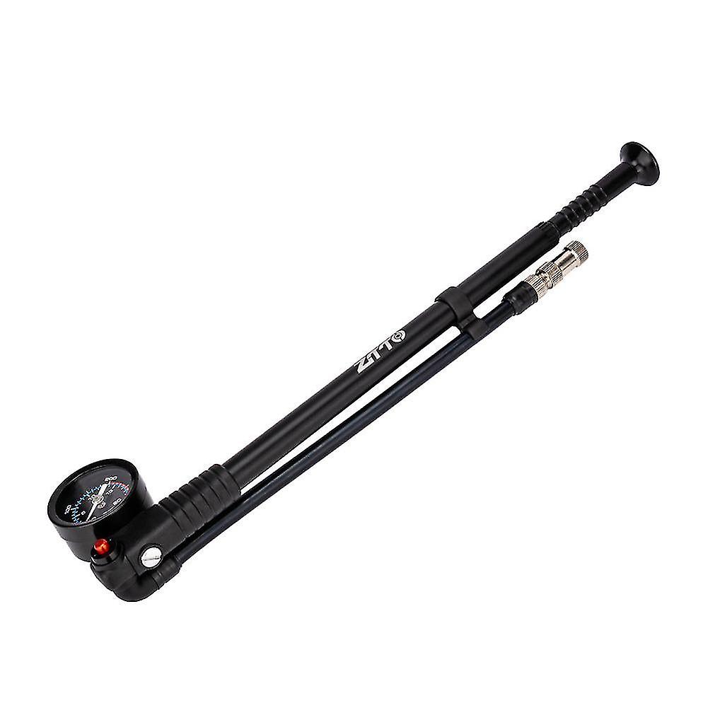 Ztto 300psi Bicycle Air Pump High Pressure Mtb Bike Shock Pump With Schrader & Presta Valve Gauge For Front Fork Rear Suspension