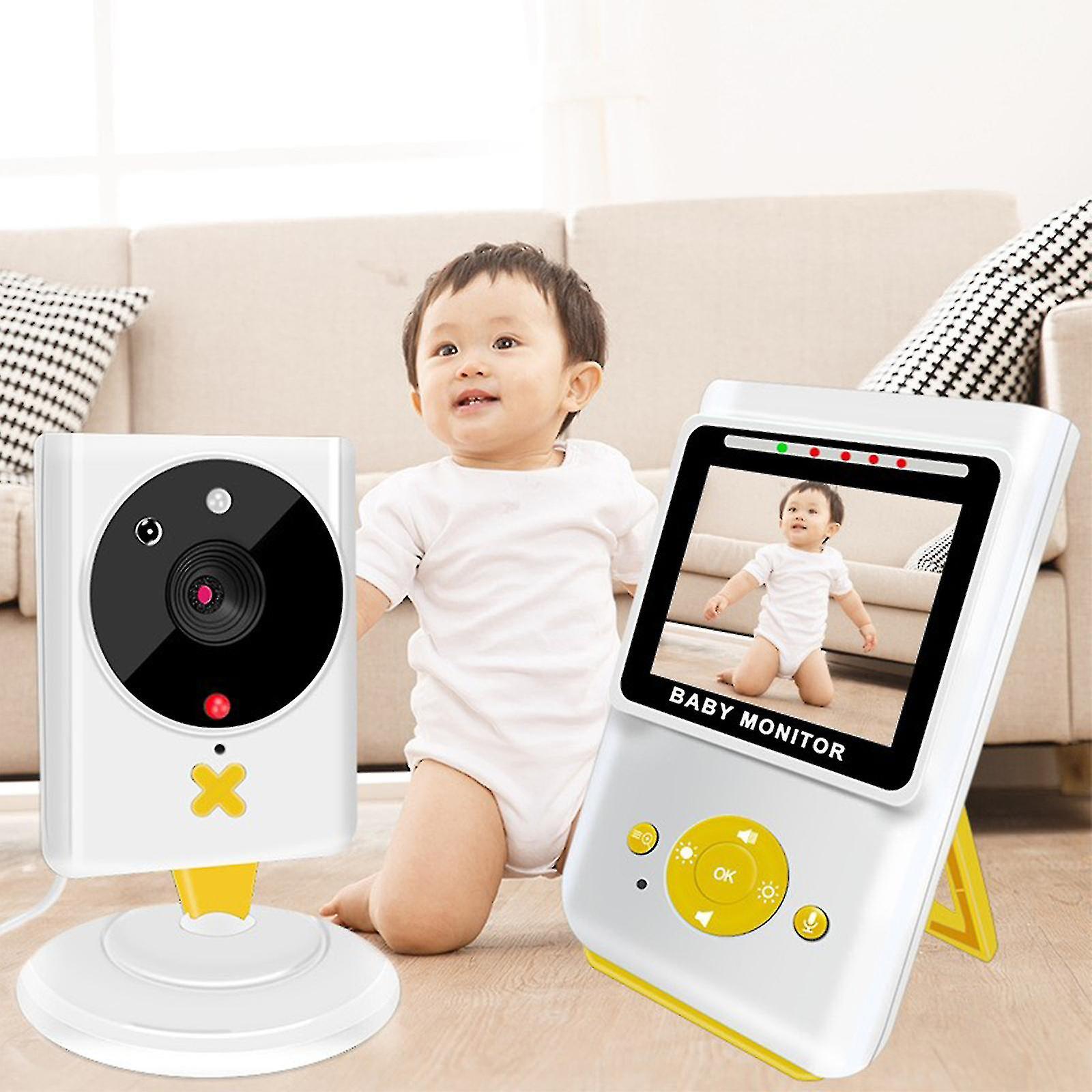 Baby Monitor 2.4 Inch Lcd Display Video Baby Monitor Digital 2.4ghz Wireless Video Monitor 985ft Transmission Range 2-way Talk Night Vision