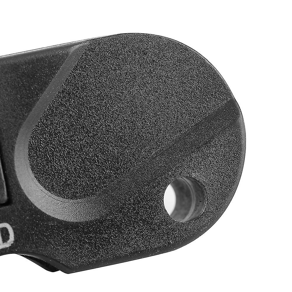 Multi-Functional Compact Black Ceramic Knife Sharpener 8x2cm