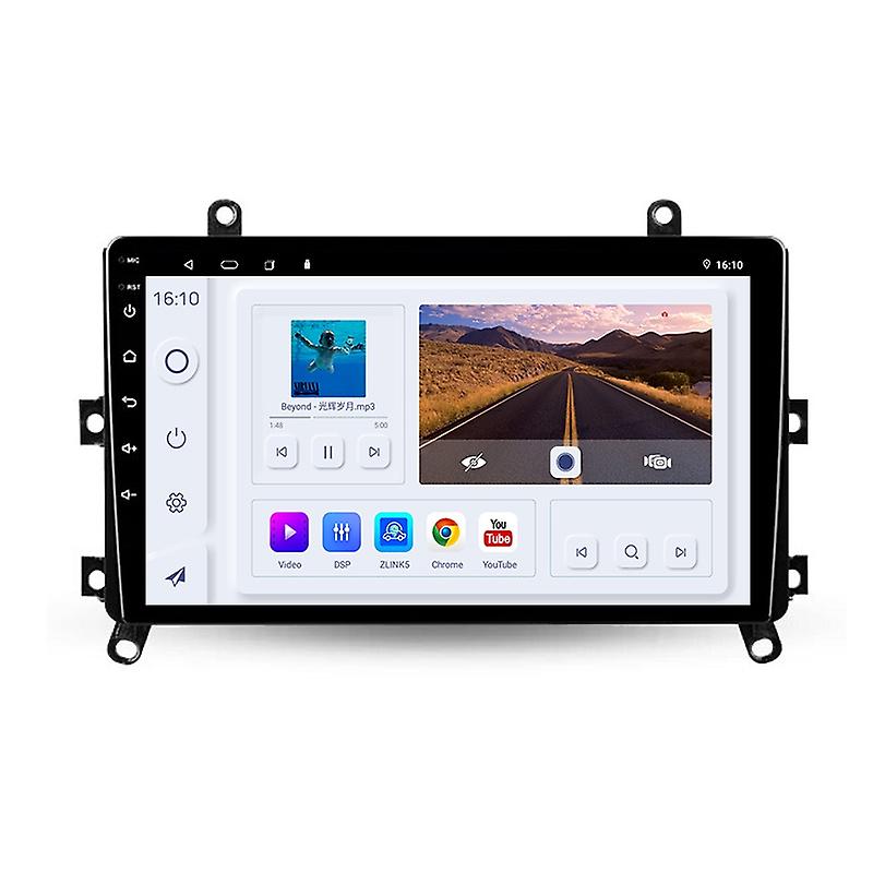 Android 10 2 Din Car Multimedia Player For Toyota Highlander 4 XU70 2019 -2021 Head Unit Stereo GPS 