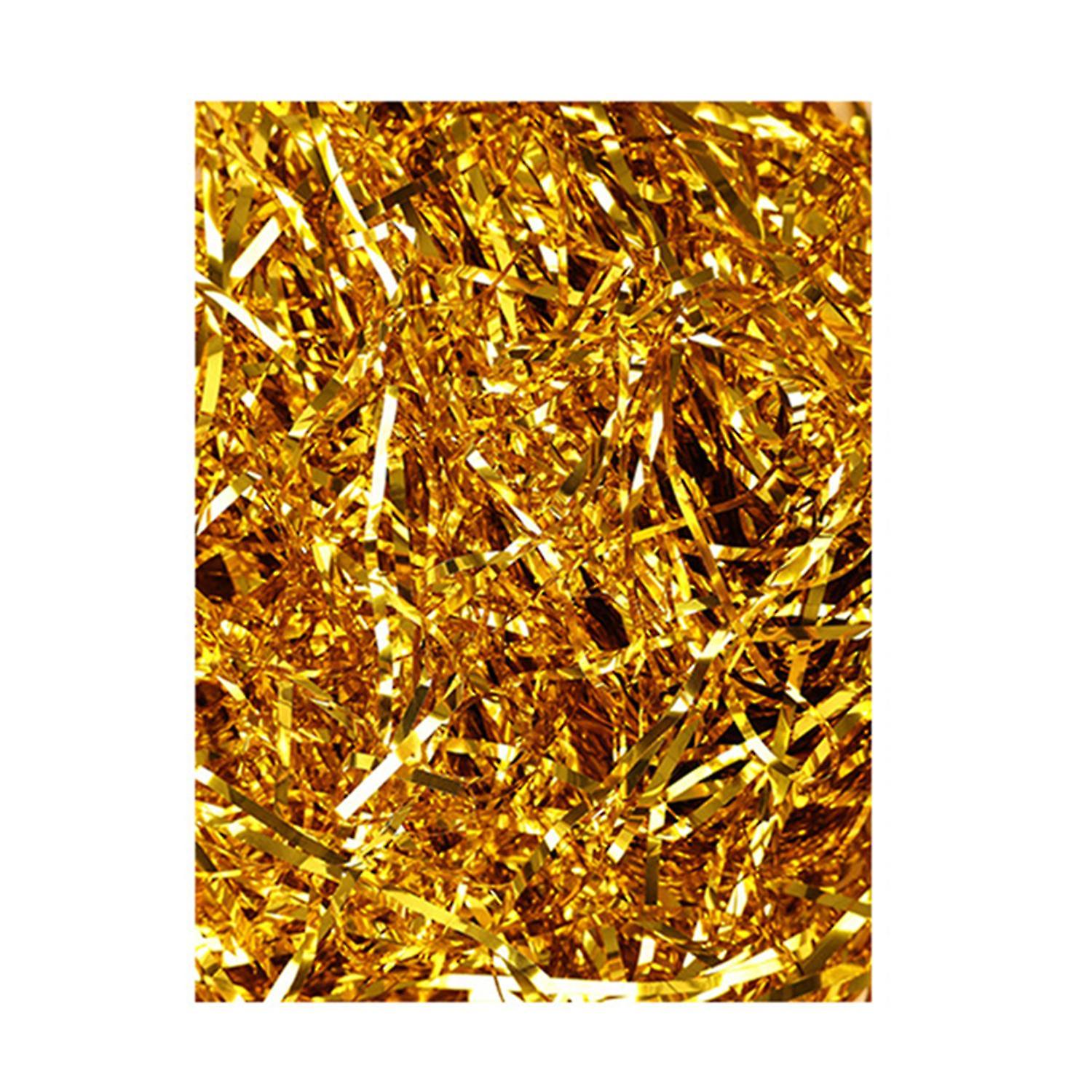 50g Crinkle Paper Premium Reusable Lightweight Metallic Iridescent Shredded Paper Filler Party Suppl