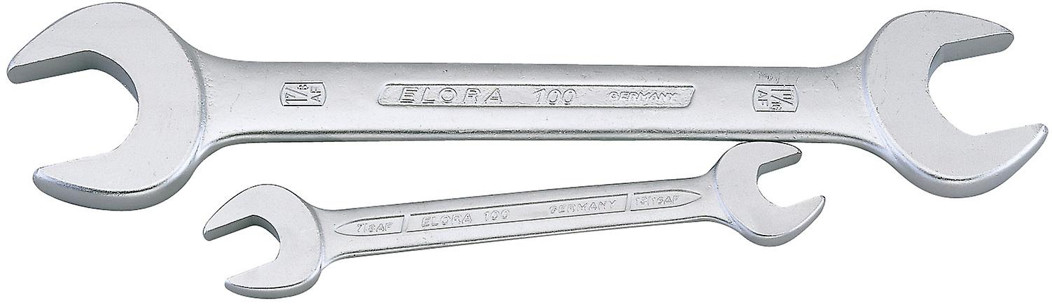 Draper 1408 7/16 x 1/2 Long Elora Imperial Double Open End Spanner