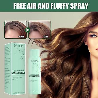 100 ml suchego lakieru do włosów bez spłukiwania Puszyste włosy Lazy Oil Control Puszysty spray o uczuciu powietrza dla większej objętości, gładkości i lepszej rozczesywania
