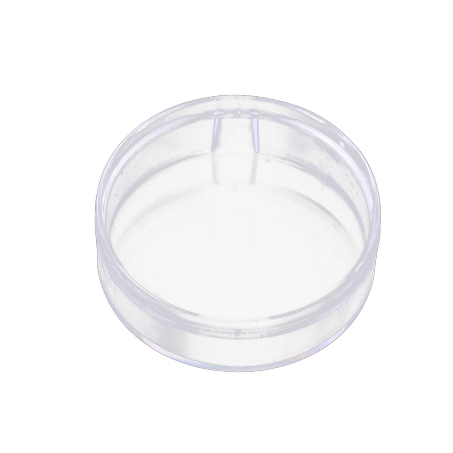 Powder Puff Box Clear Empty Stackable Dust-proof Waterproof Storage Plastic Round Shaped Air Cushion