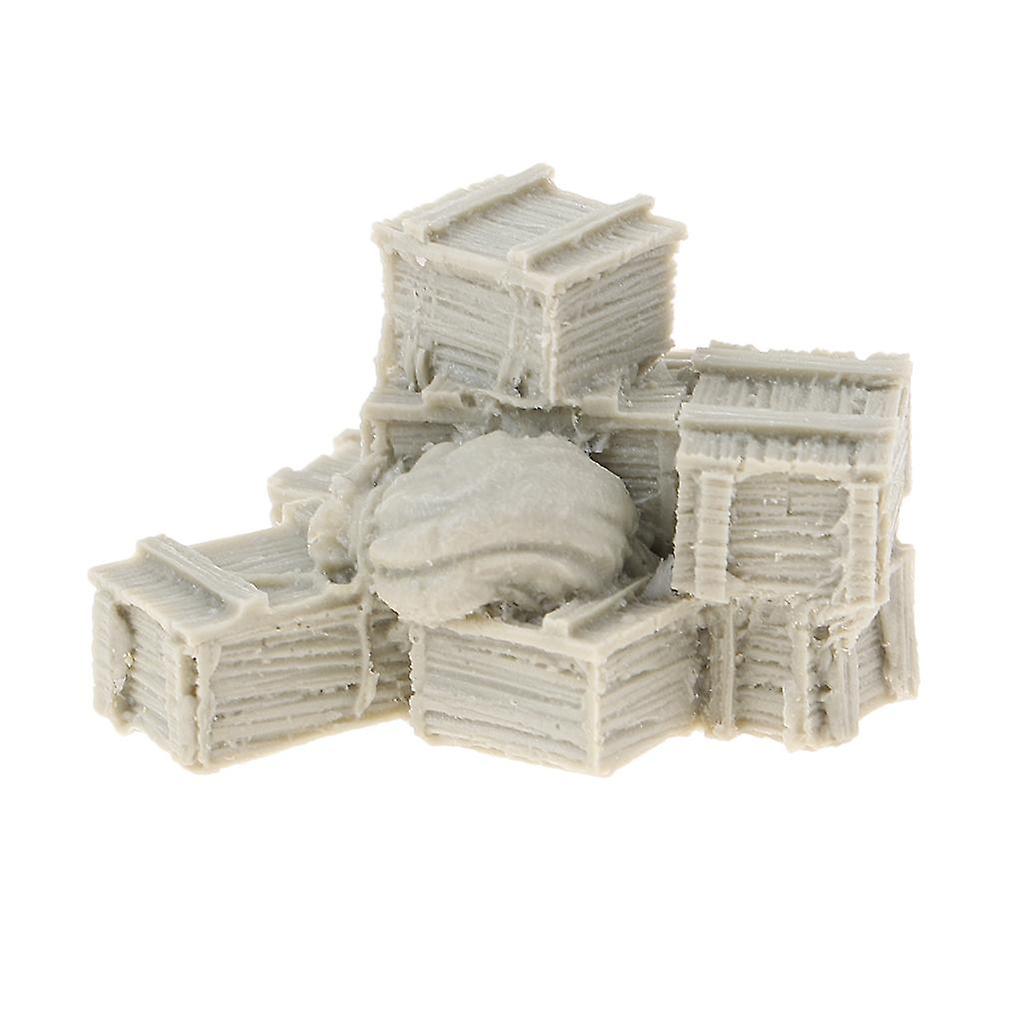 1/35 résine Figure Résine Boîtes et Sacs Modèle Kit Résine Résine Scène Soldat
