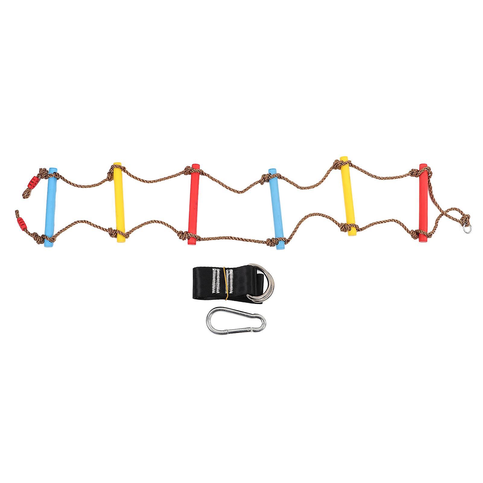 Durable Nylon Climbing Rope Ladder with Secure Grip for All Ages