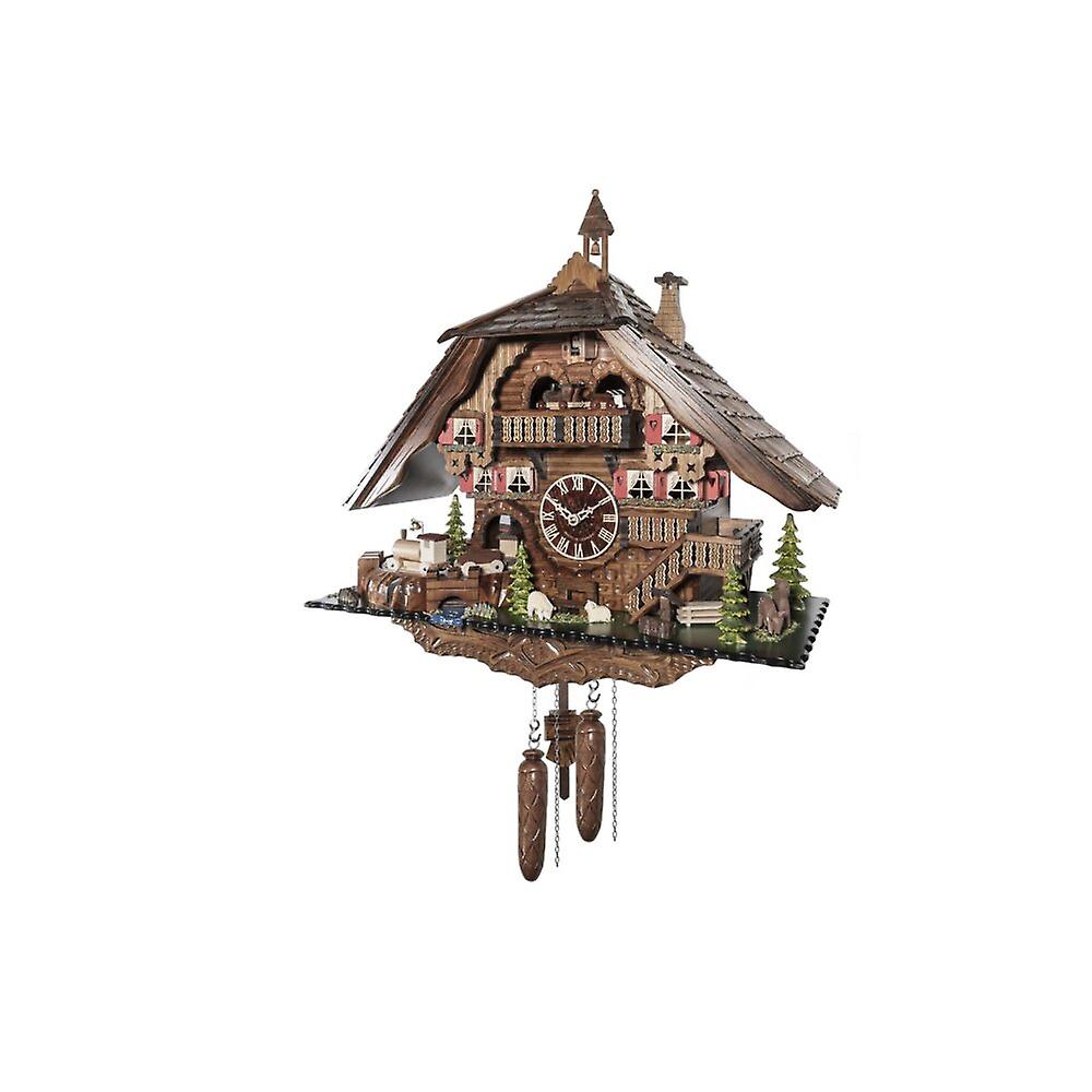 Engstler - 48910 QMT - Cuckoo Clock - Quartz - Walnut