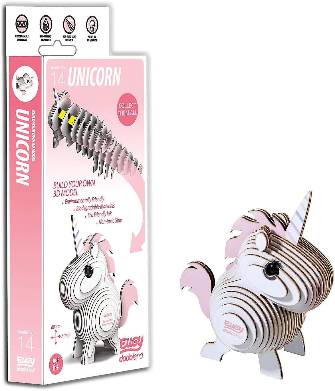 EUGY Yksisarvinen 3D Craft Kit
