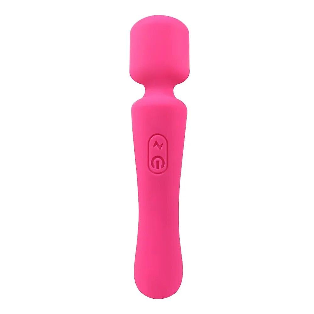 Silicone Massage Stick Usb Charging Red Vibrators 10 Frequency Earthquake Massager
