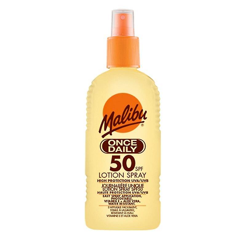 Malibu Einmal täglich Lotion Spray SPF50 200ml