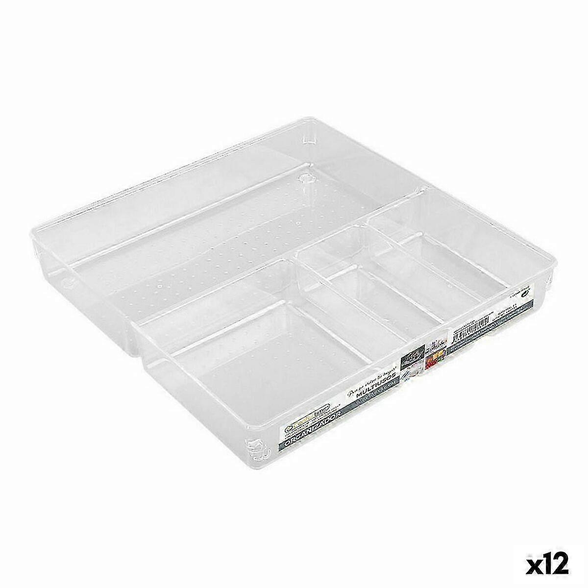 Drawer Organizer Confortime polystyrene 30 x 30 x 5 cm (12 Units)