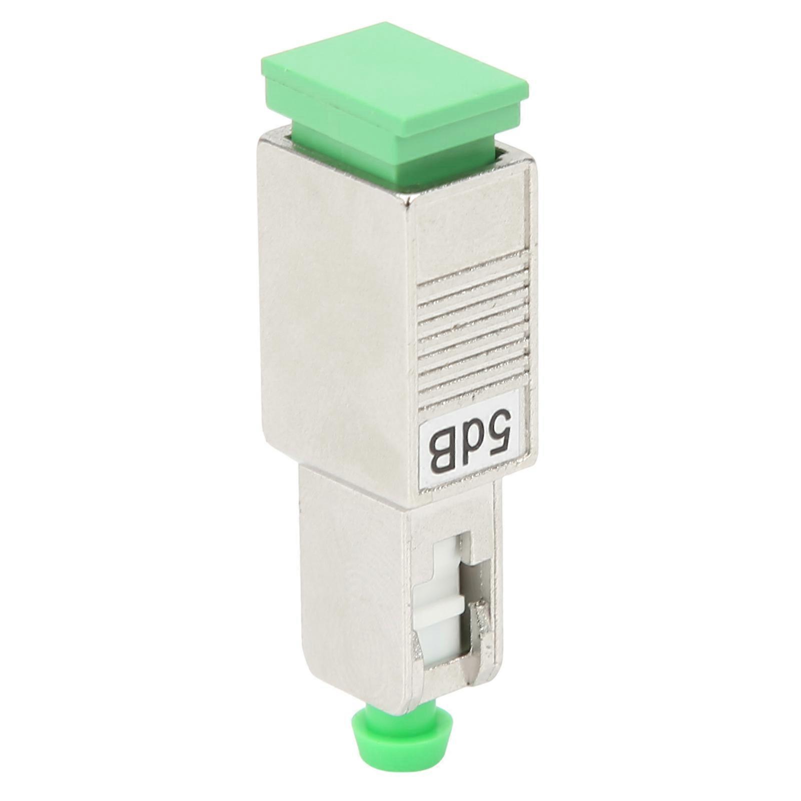 Lichtwellenleiter-Adapter-Steckerflansch mit männlichem und weiblichem Kopfdämpfungsglied SC/APC 5DB